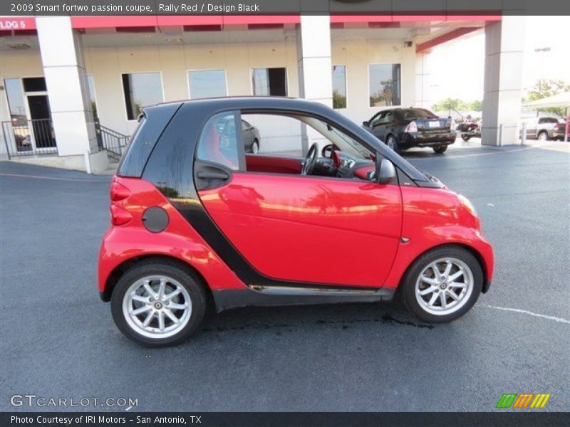 Rally Red / Design Black 2009 Smart fortwo passion coupe