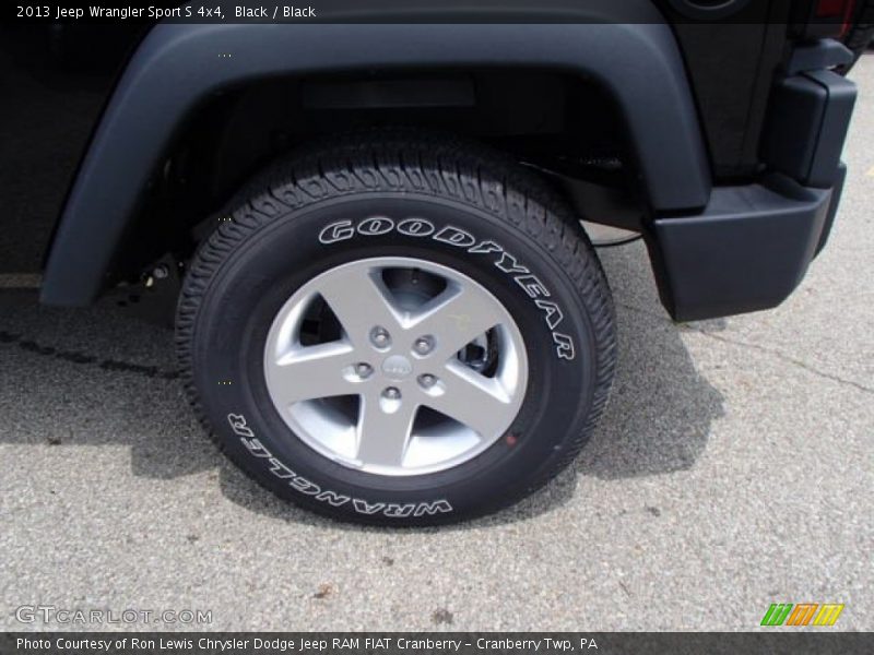 Black / Black 2013 Jeep Wrangler Sport S 4x4