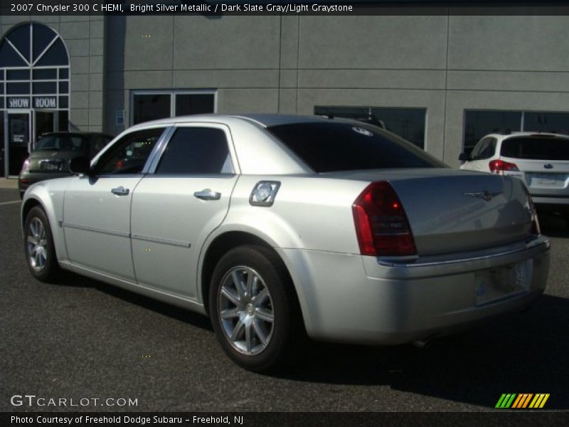 Bright Silver Metallic / Dark Slate Gray/Light Graystone 2007 Chrysler 300 C HEMI
