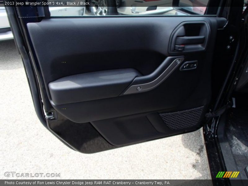 Black / Black 2013 Jeep Wrangler Sport S 4x4