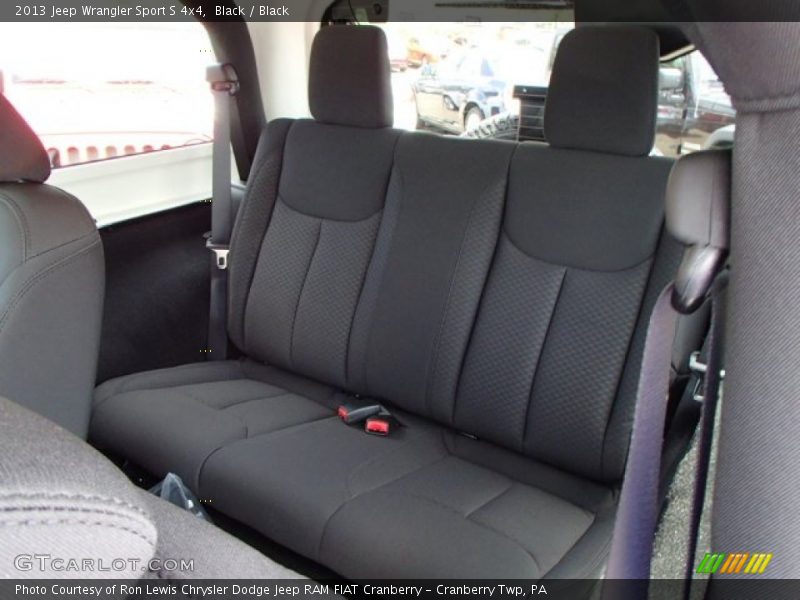 Black / Black 2013 Jeep Wrangler Sport S 4x4