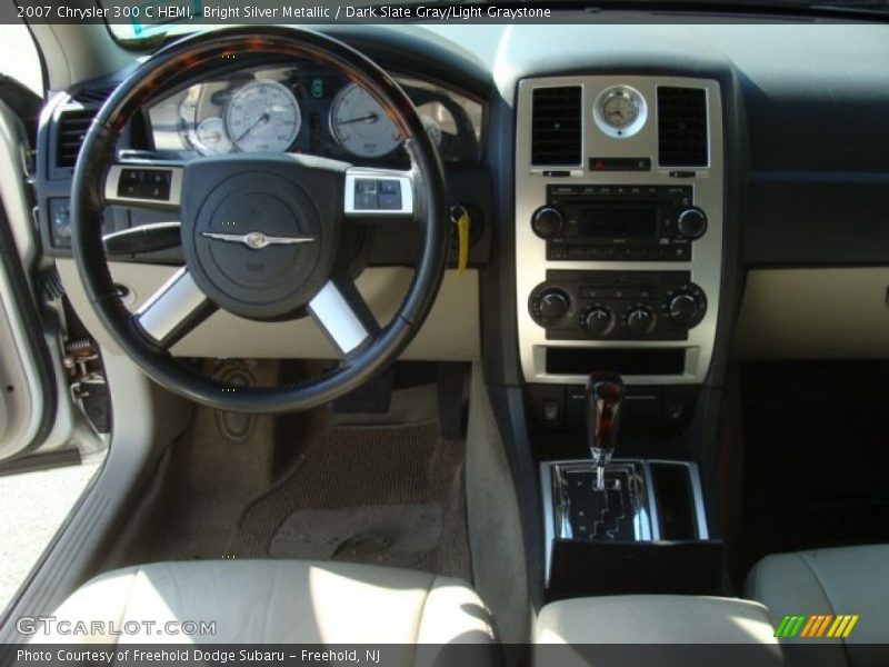 Bright Silver Metallic / Dark Slate Gray/Light Graystone 2007 Chrysler 300 C HEMI