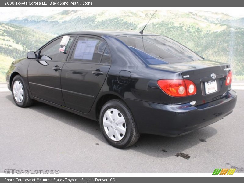 Black Sand Pearl / Stone 2008 Toyota Corolla LE