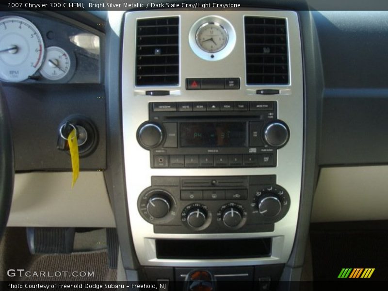 Bright Silver Metallic / Dark Slate Gray/Light Graystone 2007 Chrysler 300 C HEMI