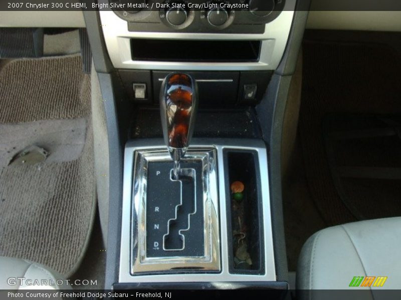 Bright Silver Metallic / Dark Slate Gray/Light Graystone 2007 Chrysler 300 C HEMI