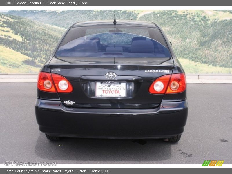 Black Sand Pearl / Stone 2008 Toyota Corolla LE