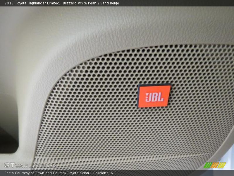 Blizzard White Pearl / Sand Beige 2013 Toyota Highlander Limited