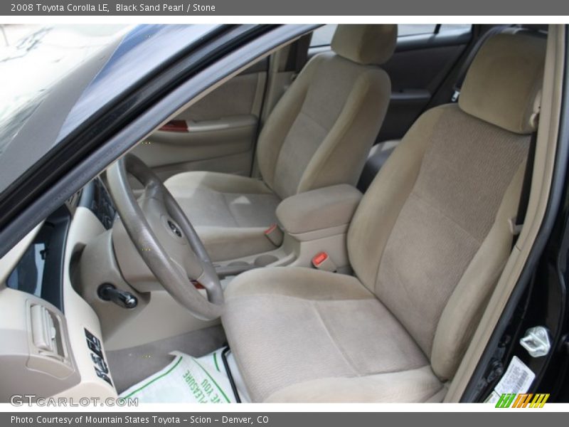Black Sand Pearl / Stone 2008 Toyota Corolla LE