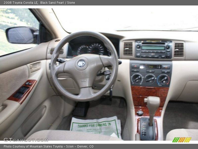 Black Sand Pearl / Stone 2008 Toyota Corolla LE