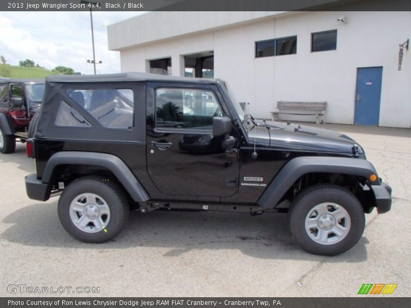 Black / Black 2013 Jeep Wrangler Sport 4x4