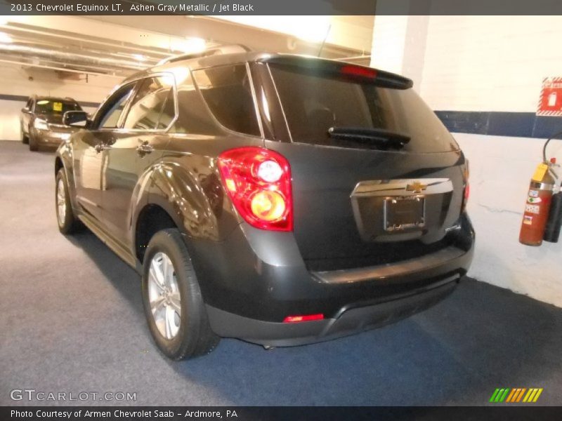 Ashen Gray Metallic / Jet Black 2013 Chevrolet Equinox LT