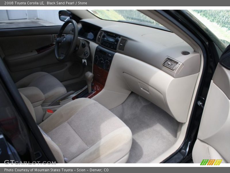 Black Sand Pearl / Stone 2008 Toyota Corolla LE