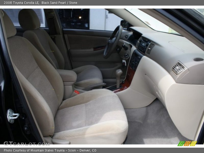 Black Sand Pearl / Stone 2008 Toyota Corolla LE