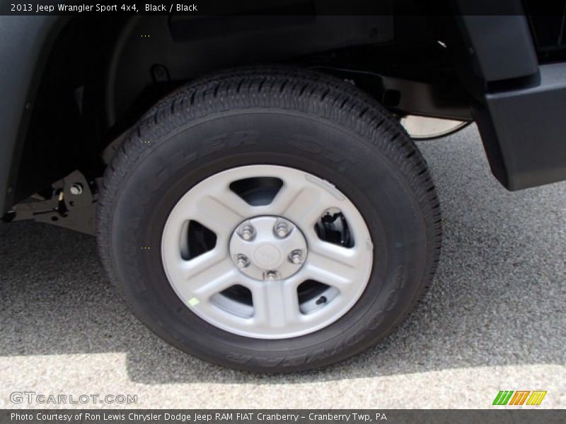 Black / Black 2013 Jeep Wrangler Sport 4x4