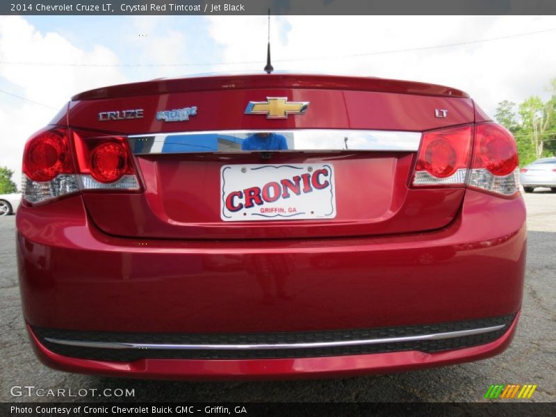 Crystal Red Tintcoat / Jet Black 2014 Chevrolet Cruze LT