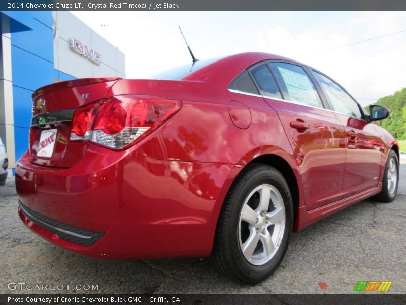 Crystal Red Tintcoat / Jet Black 2014 Chevrolet Cruze LT