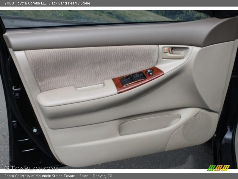 Black Sand Pearl / Stone 2008 Toyota Corolla LE
