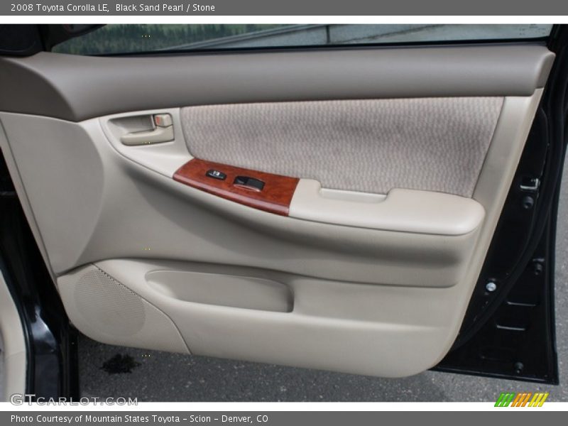 Black Sand Pearl / Stone 2008 Toyota Corolla LE