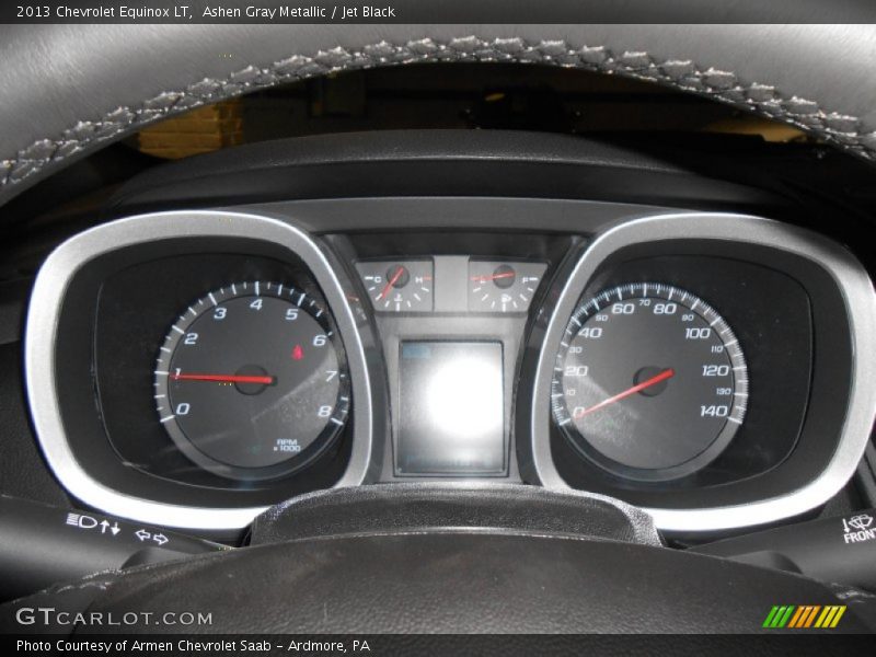 Ashen Gray Metallic / Jet Black 2013 Chevrolet Equinox LT