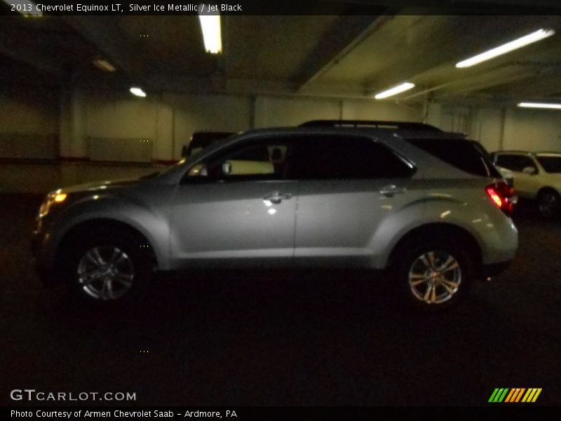 Silver Ice Metallic / Jet Black 2013 Chevrolet Equinox LT