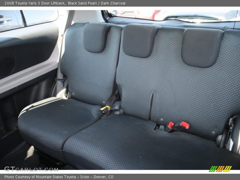 Black Sand Pearl / Dark Charcoal 2008 Toyota Yaris 3 Door Liftback