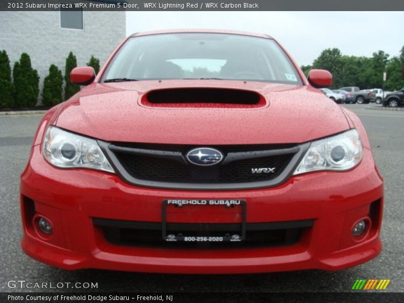 WRX Lightning Red / WRX Carbon Black 2012 Subaru Impreza WRX Premium 5 Door