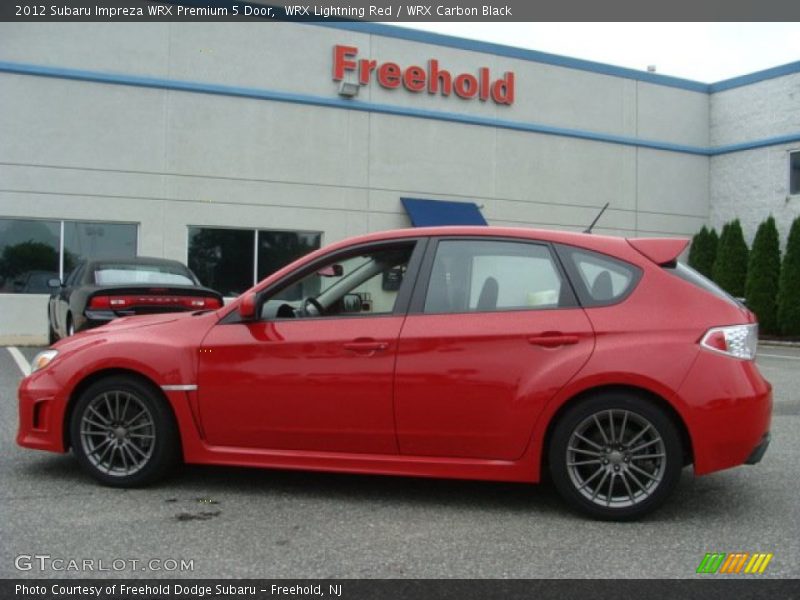 WRX Lightning Red / WRX Carbon Black 2012 Subaru Impreza WRX Premium 5 Door