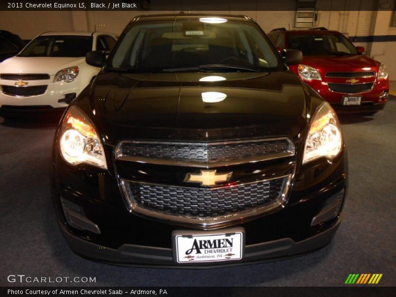 Black / Jet Black 2013 Chevrolet Equinox LS