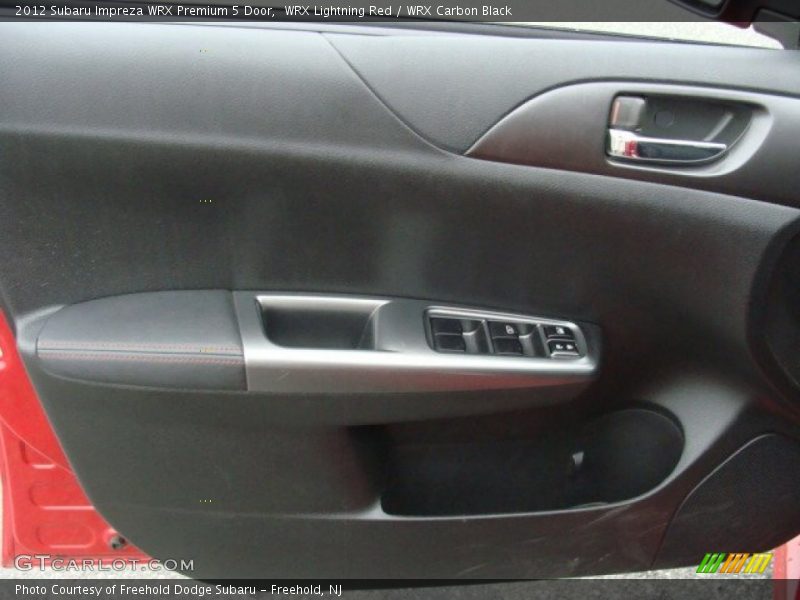 WRX Lightning Red / WRX Carbon Black 2012 Subaru Impreza WRX Premium 5 Door