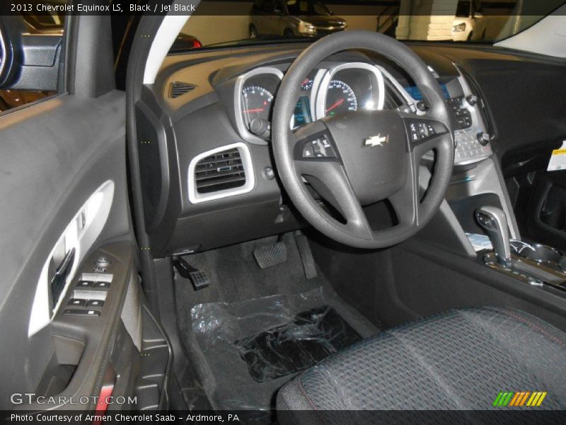 Black / Jet Black 2013 Chevrolet Equinox LS