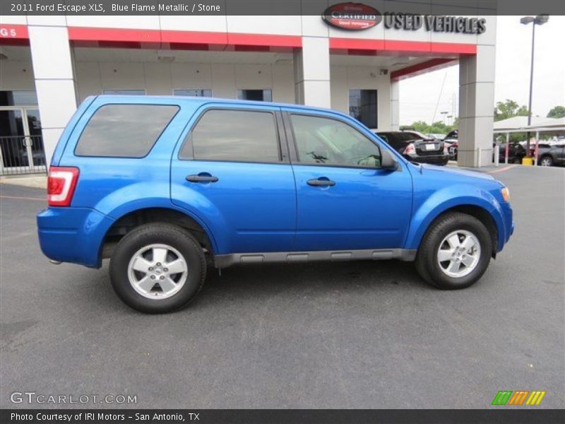 Blue Flame Metallic / Stone 2011 Ford Escape XLS