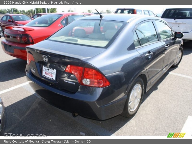 Magnetic Pearl / Ivory 2006 Honda Civic Hybrid Sedan