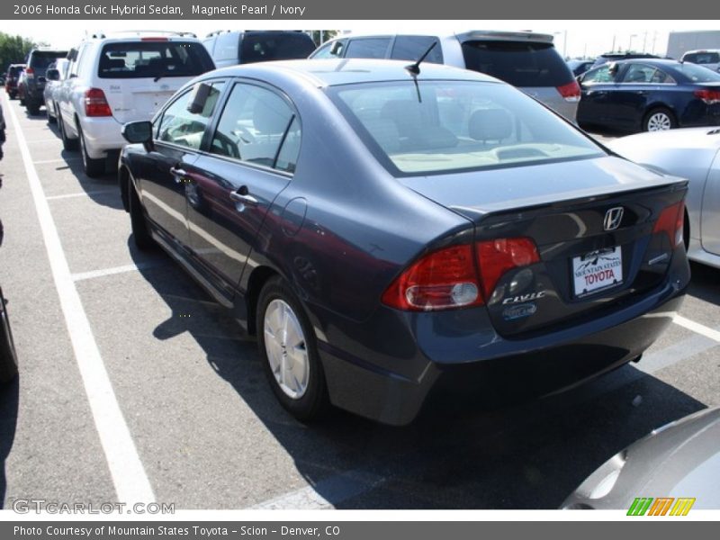 Magnetic Pearl / Ivory 2006 Honda Civic Hybrid Sedan