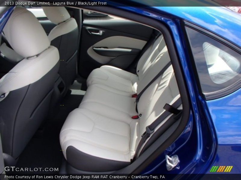 Laguna Blue / Black/Light Frost 2013 Dodge Dart Limited