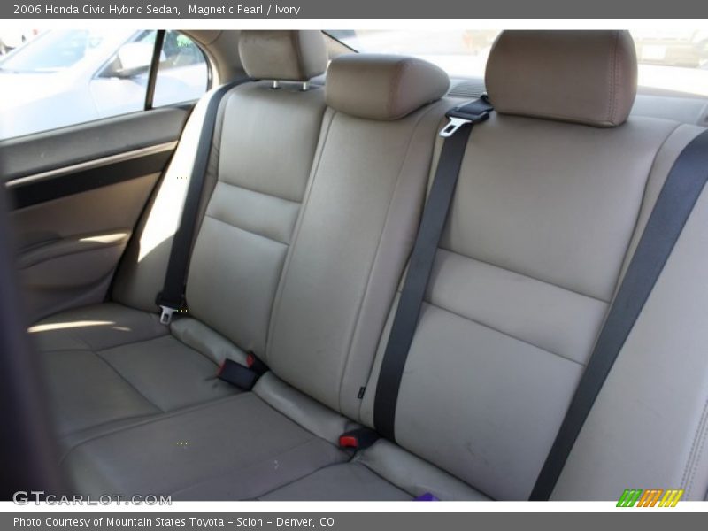 Magnetic Pearl / Ivory 2006 Honda Civic Hybrid Sedan