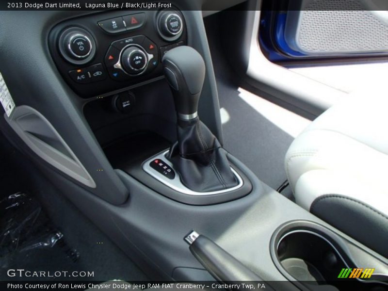 Laguna Blue / Black/Light Frost 2013 Dodge Dart Limited