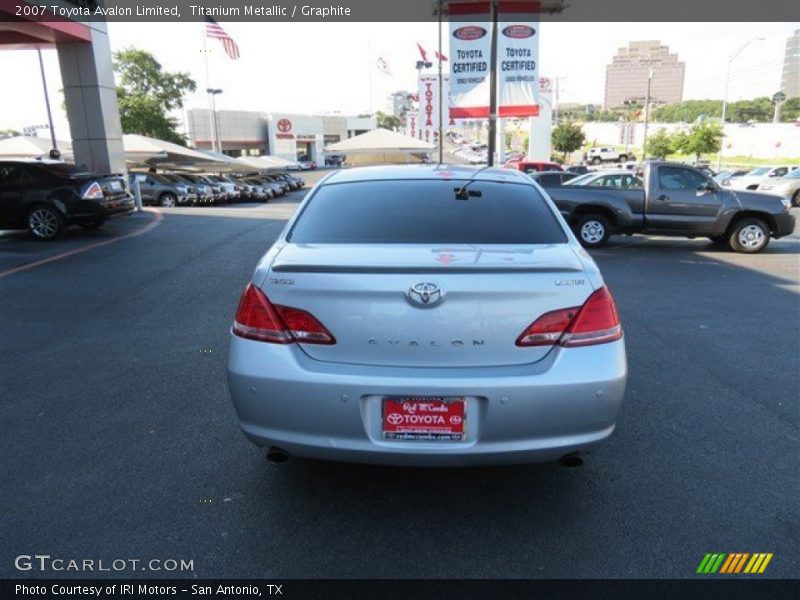 Titanium Metallic / Graphite 2007 Toyota Avalon Limited