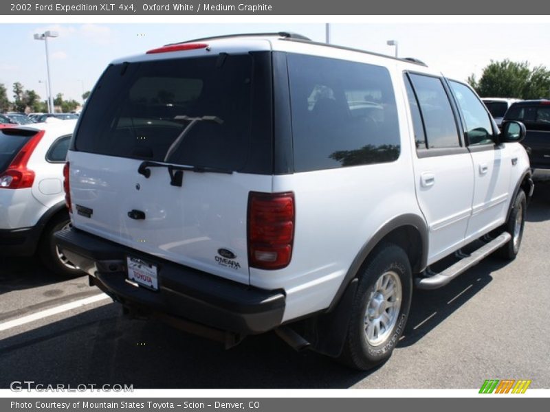 Oxford White / Medium Graphite 2002 Ford Expedition XLT 4x4