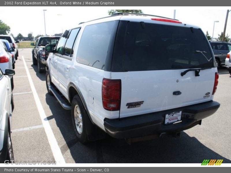 Oxford White / Medium Graphite 2002 Ford Expedition XLT 4x4