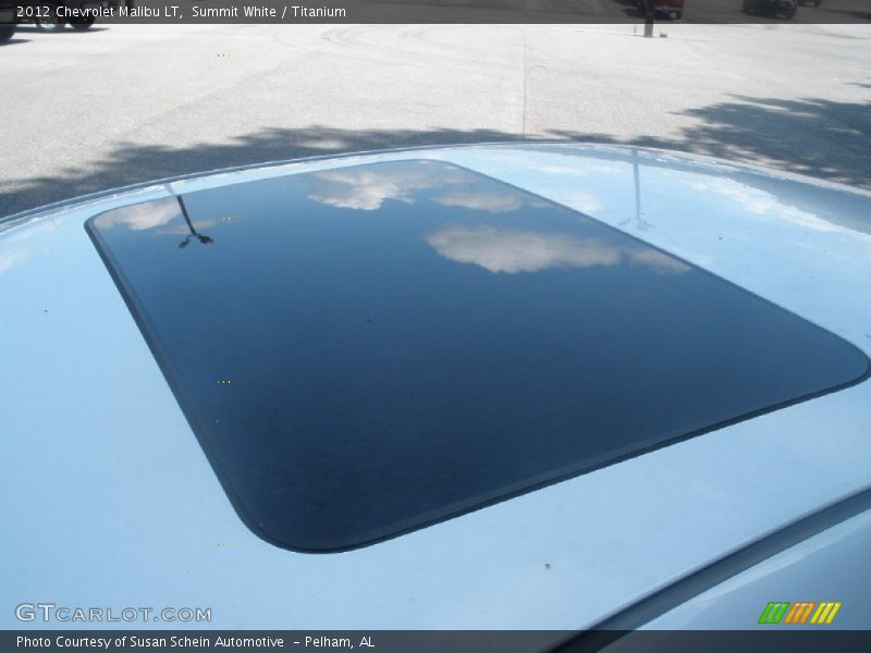 Summit White / Titanium 2012 Chevrolet Malibu LT