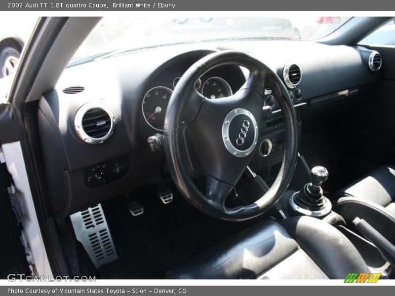 Ebony Interior - 2002 TT 1.8T quattro Coupe 