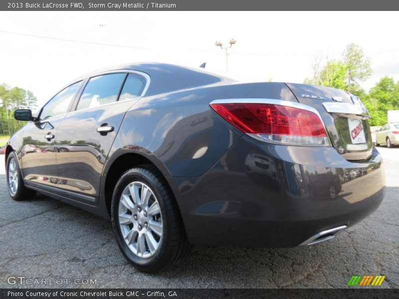 Storm Gray Metallic / Titanium 2013 Buick LaCrosse FWD