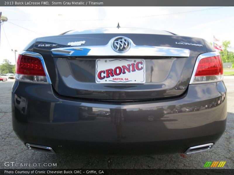 Storm Gray Metallic / Titanium 2013 Buick LaCrosse FWD