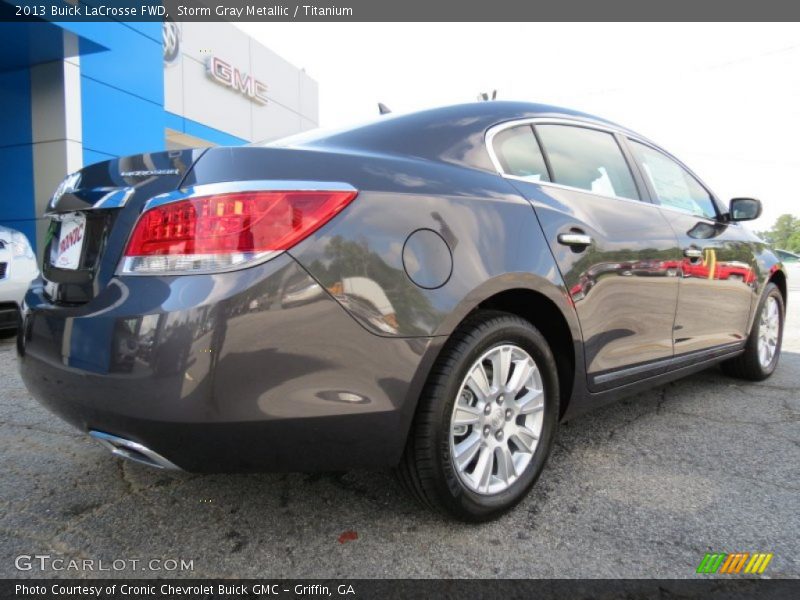 Storm Gray Metallic / Titanium 2013 Buick LaCrosse FWD