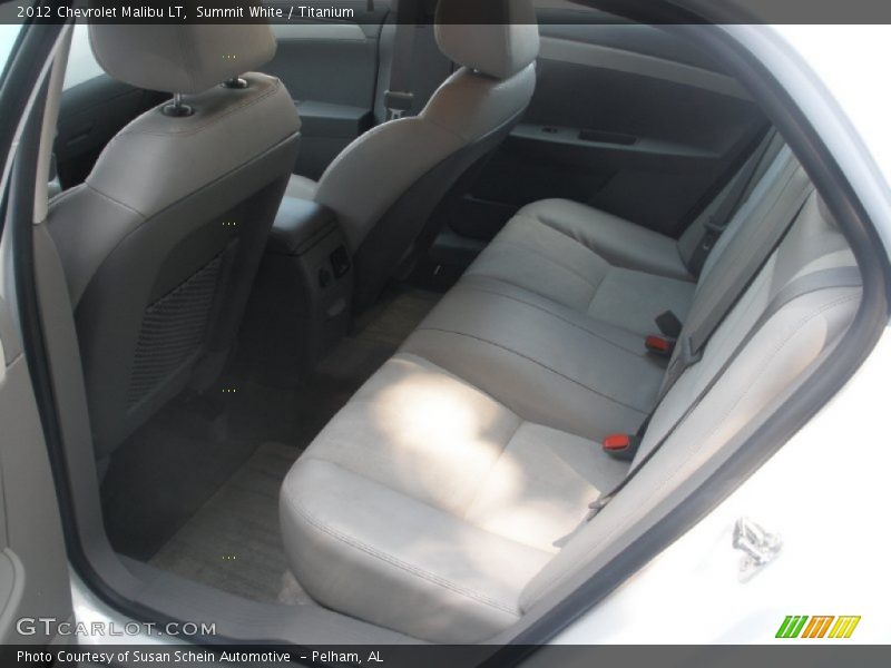 Summit White / Titanium 2012 Chevrolet Malibu LT
