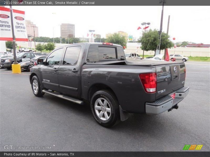 Smoke Metallic / Charcoal 2010 Nissan Titan SE Crew Cab