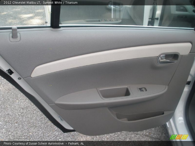 Summit White / Titanium 2012 Chevrolet Malibu LT