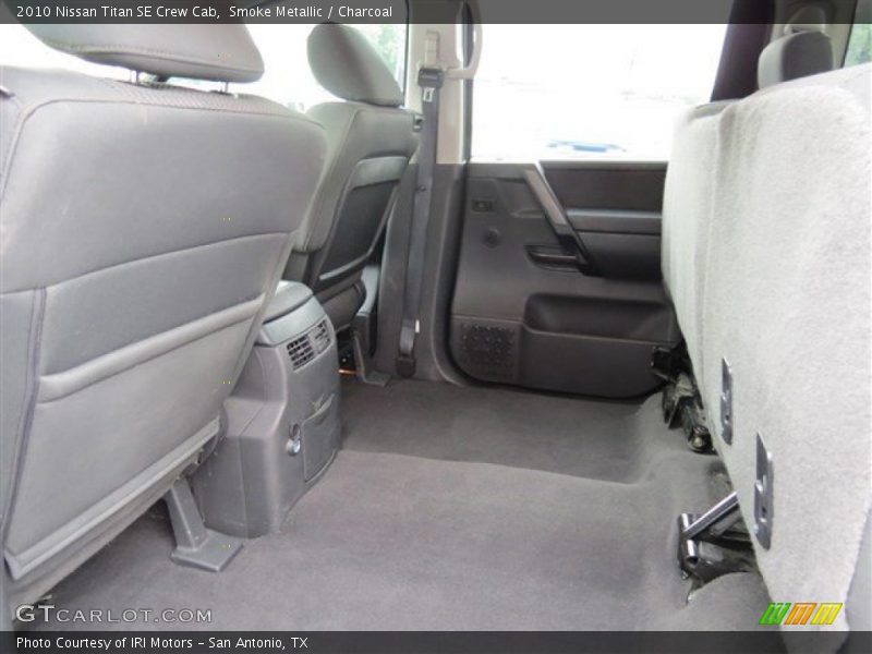 Smoke Metallic / Charcoal 2010 Nissan Titan SE Crew Cab