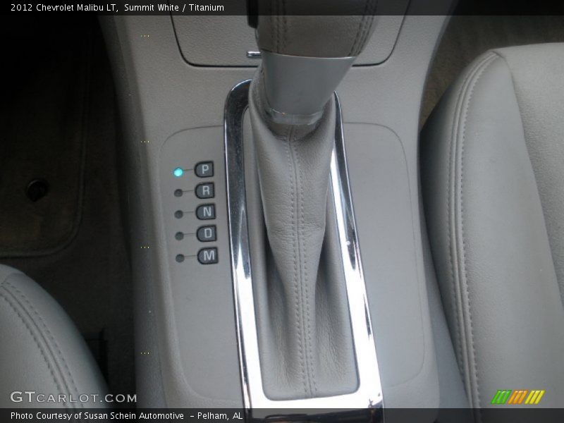 Summit White / Titanium 2012 Chevrolet Malibu LT