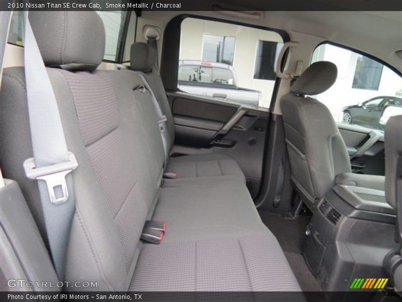 Smoke Metallic / Charcoal 2010 Nissan Titan SE Crew Cab